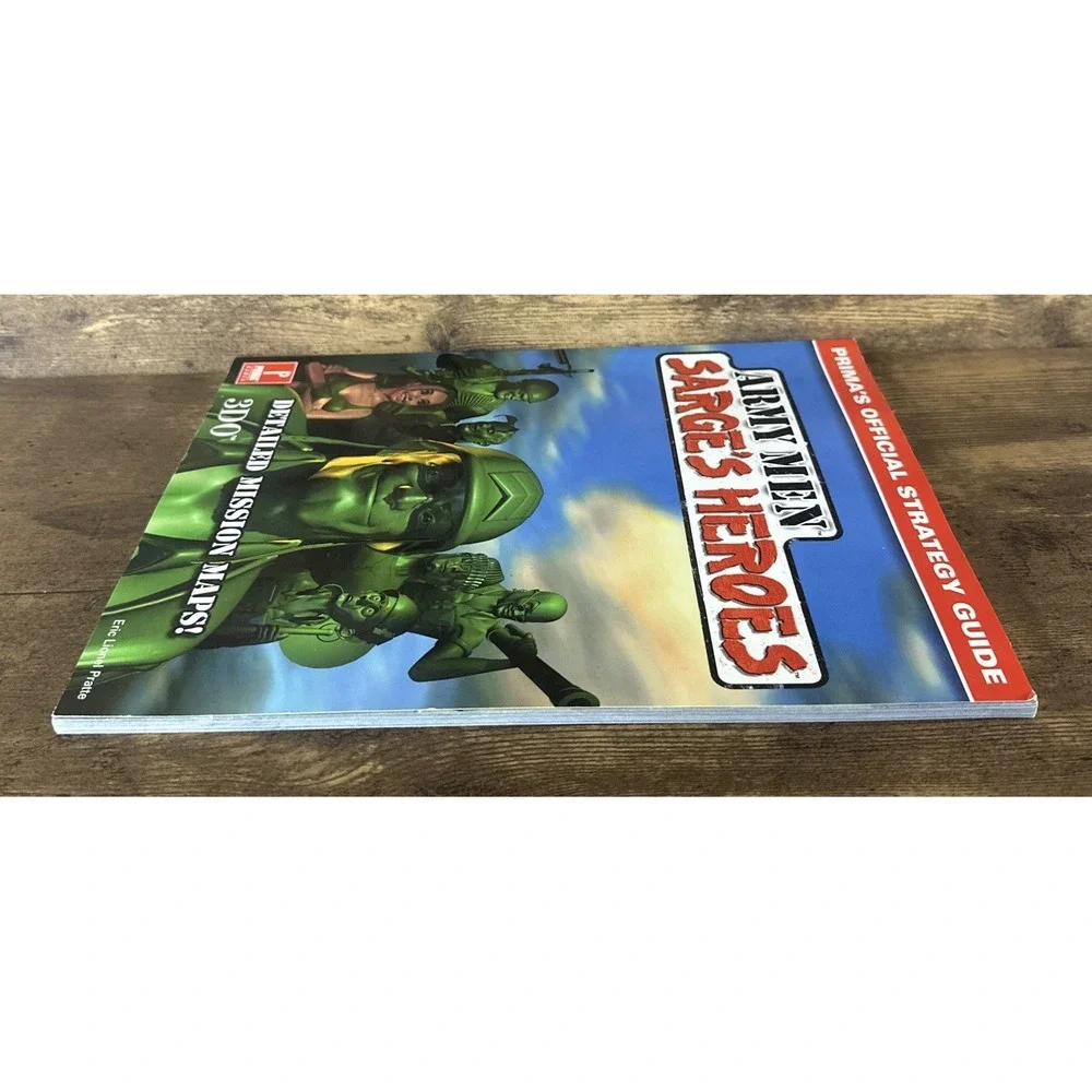 Army Men Sarge's Heroes Official Game Guide [Prima] Clean Fast And Safe Shipping